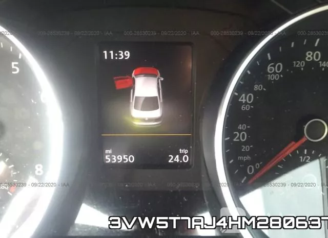 3VW5T7AJ4HM280637 фото 8