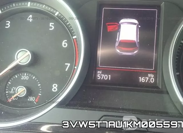 3VW5T7AU1KM005597 фото 8