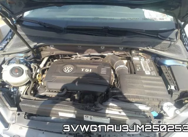 3VWG17AU3JM250253 фото 2