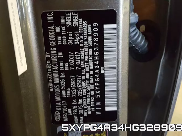 5XYPG4A34HG328909 фото 2