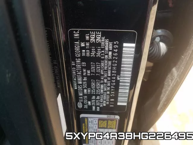 5XYPG4A38HG226495 фото 2