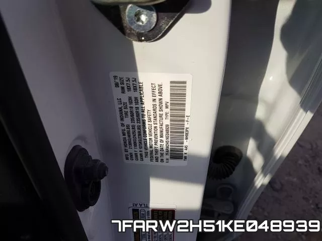7FARW2H51KE048939 фото 2