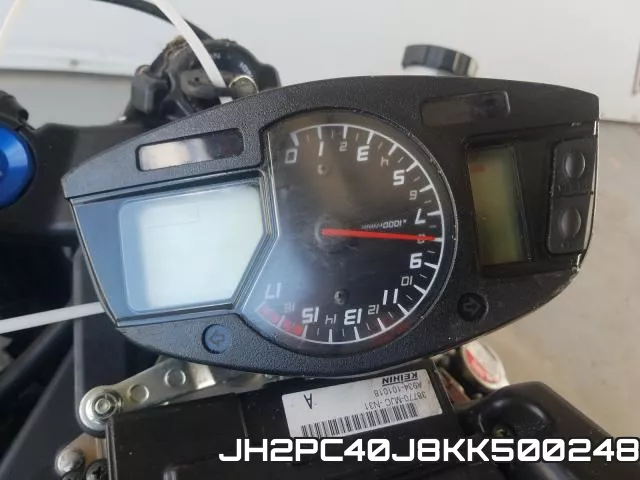 JH2PC40J8KK500248 фото 8