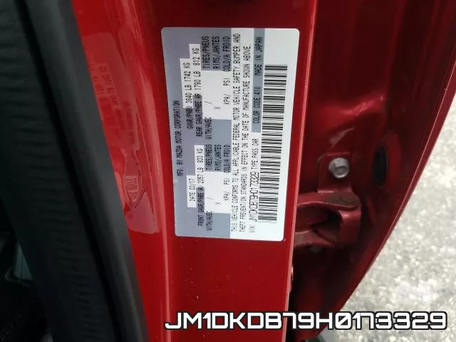 JM1DKDB79H0173329 фото 2