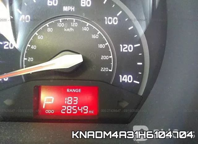 KNADM4A31H6104704 фото 8