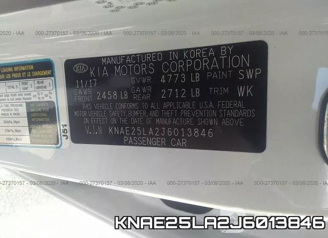 KNAE25LA2J6013846 фото 10