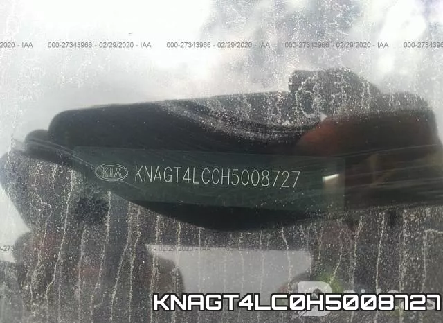 KNAGT4LC0H5008727 фото 10