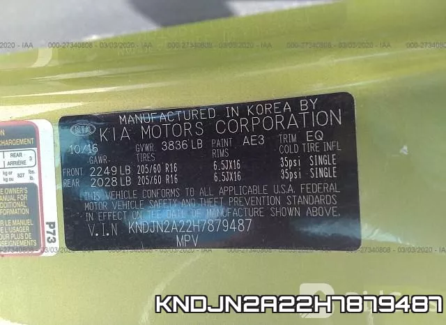 KNDJN2A22H7879487 фото 10