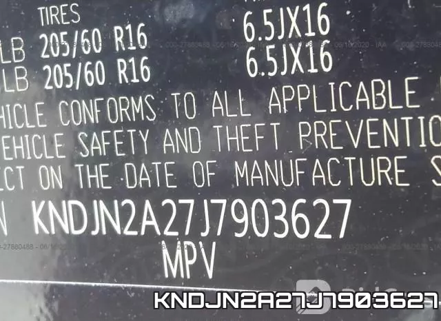 KNDJN2A27J7903627 фото 10