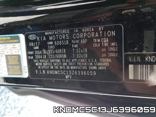 KNDMC5C13J6396059 фото 2