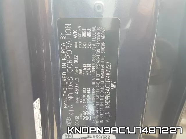 KNDPN3AC1J7487227 фото 2