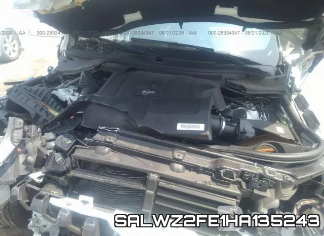 SALWZ2FE1HA135243 фото 2
