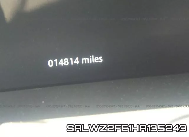 SALWZ2FE1HA135243 фото 8