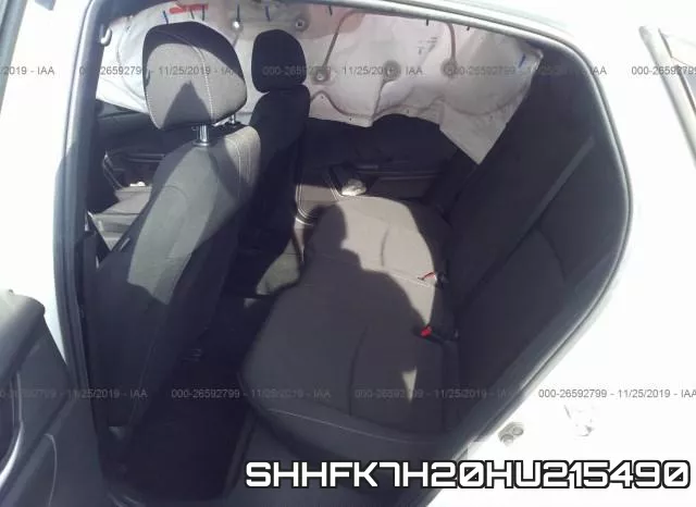 SHHFK7H20HU215490 фото 9