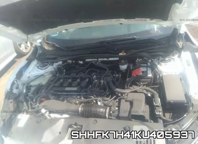SHHFK7H41KU405937 фото 2