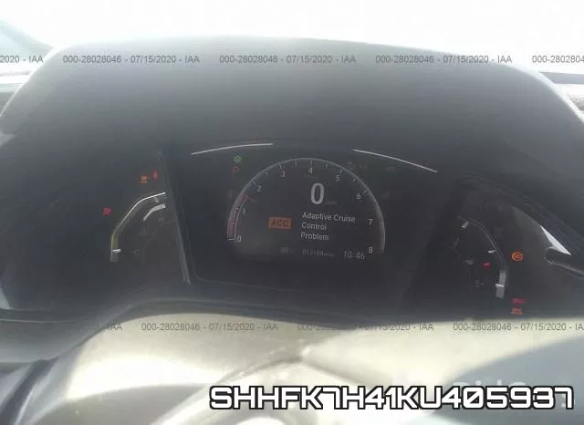 SHHFK7H41KU405937 фото 8