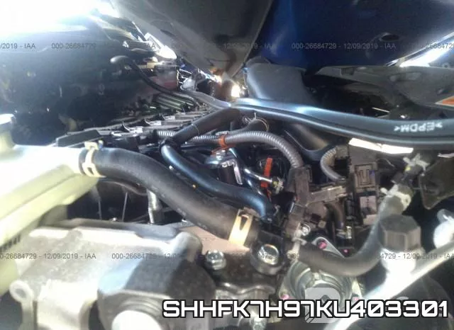 SHHFK7H97KU403301 фото 2
