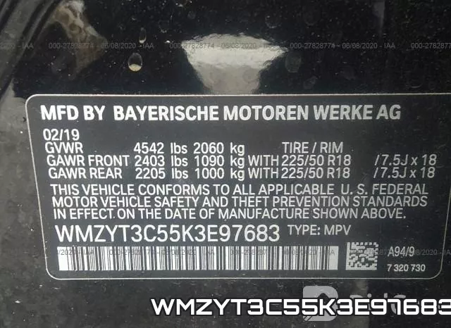 WMZYT3C55K3E97683 фото 10