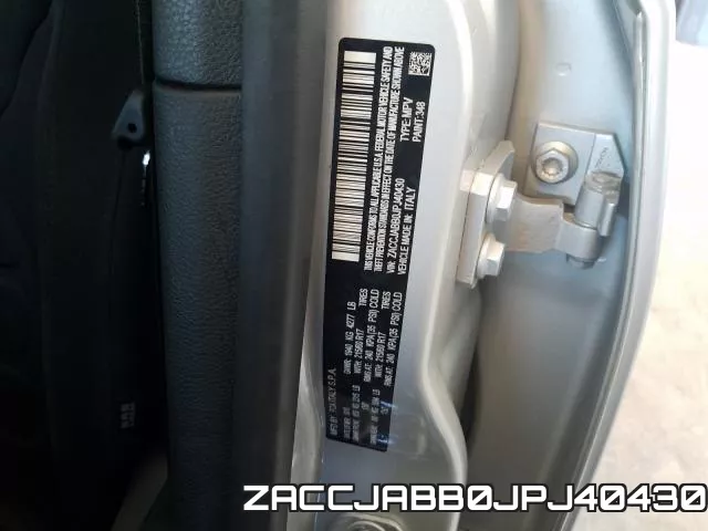 ZACCJABB0JPJ40430 фото 2