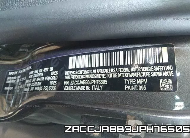 ZACCJABB3JPH76505 фото 10
