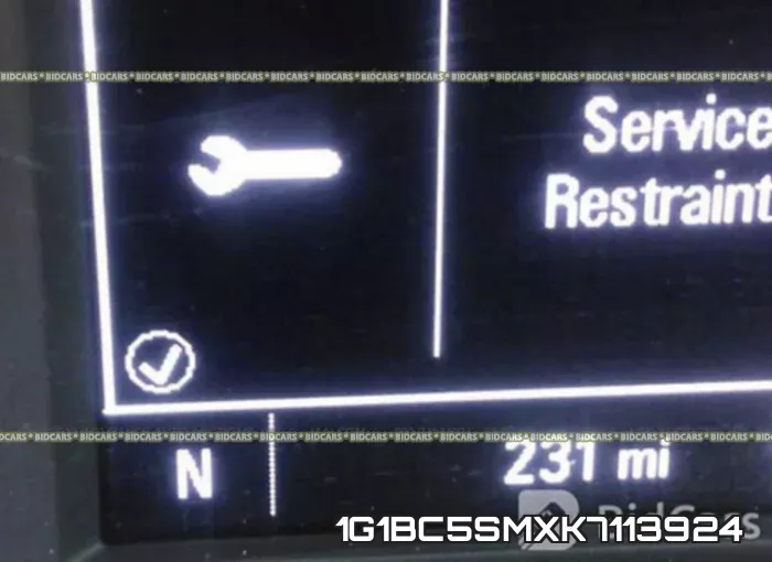 1G1BC5SMXK7113924 фото 8