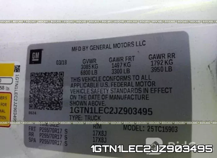 1GTN1LEC2JZ903495 фото 10