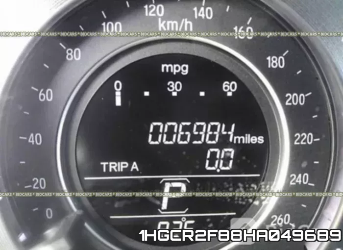 1HGCR2F88HA049689 фото 8