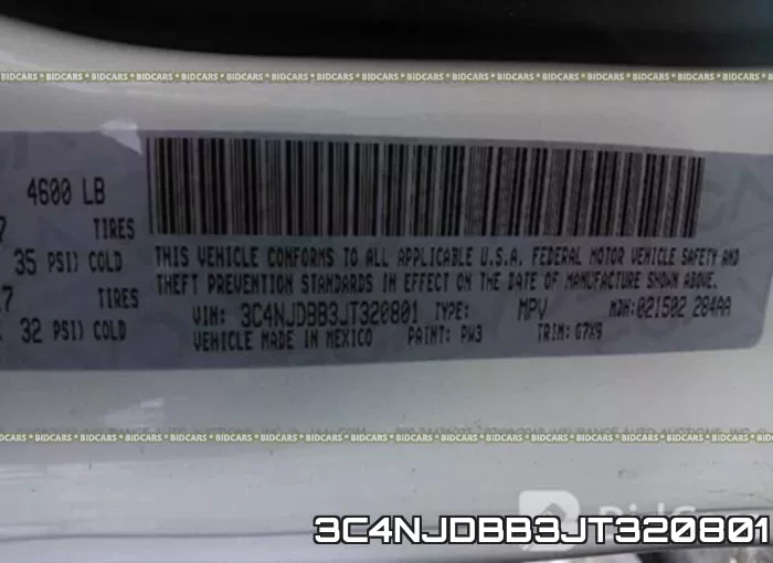 3C4NJDBB3JT320801 фото 10