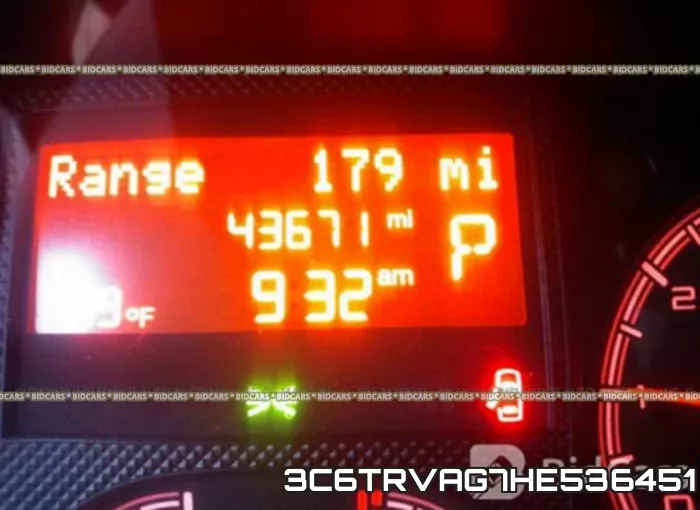3C6TRVAG7HE536451 фото 8