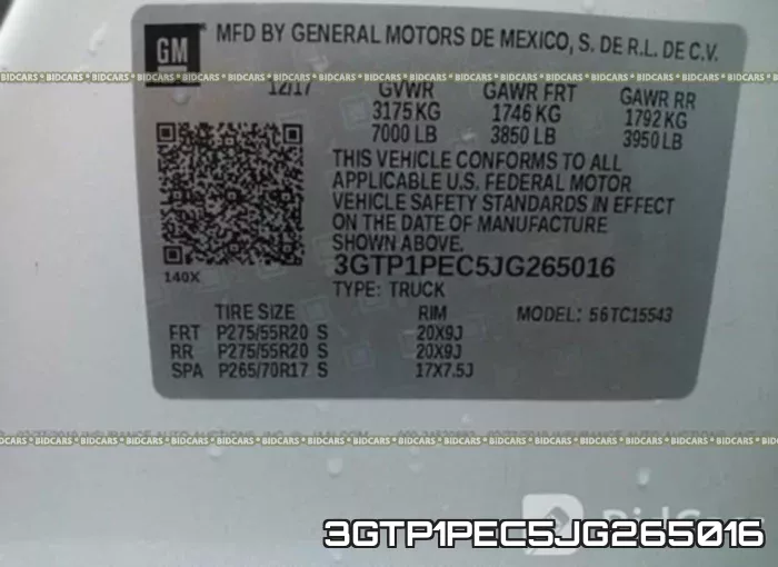 3GTP1PEC5JG265016 фото 10