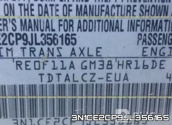 3N1CE2CP9JL356165 фото 10