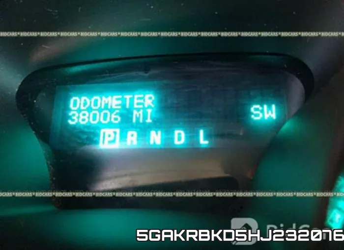 5GAKRBKD5HJ232076 фото 8