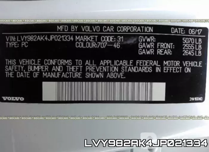 LVY982AK4JP021334 фото 9
