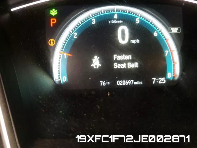19XFC1F72JE002871 фото 9