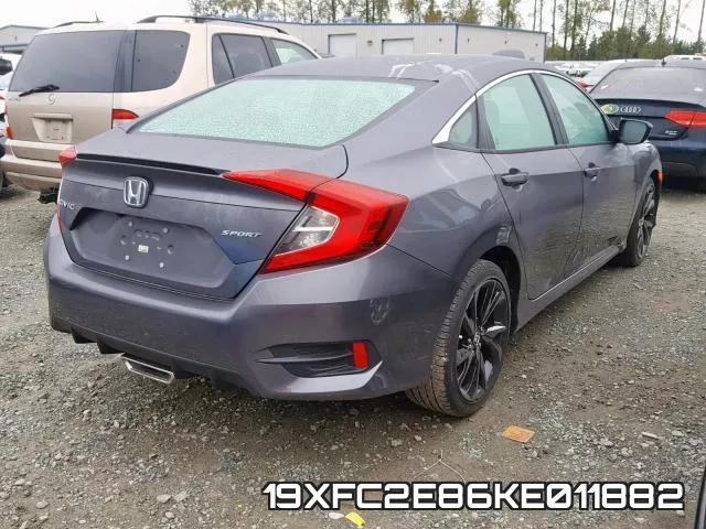 19XFC2E86KE011882 фото 5
