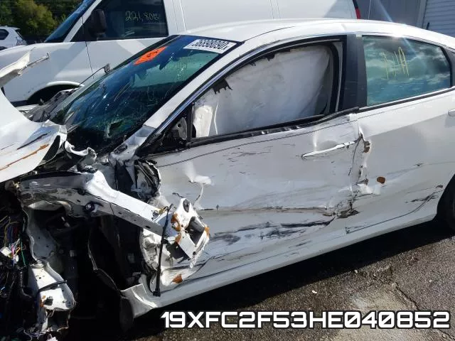19XFC2F53HE040852 фото 2