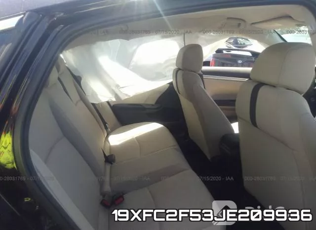 19XFC2F53JE209936 фото 9