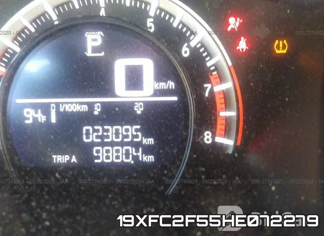 19XFC2F55HE072279 фото 8
