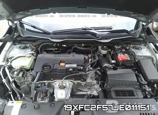 19XFC2F57JE011151 фото 2