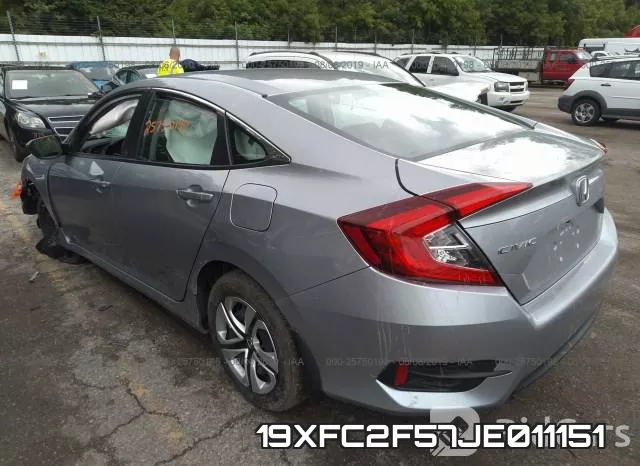 19XFC2F57JE011151 фото 4