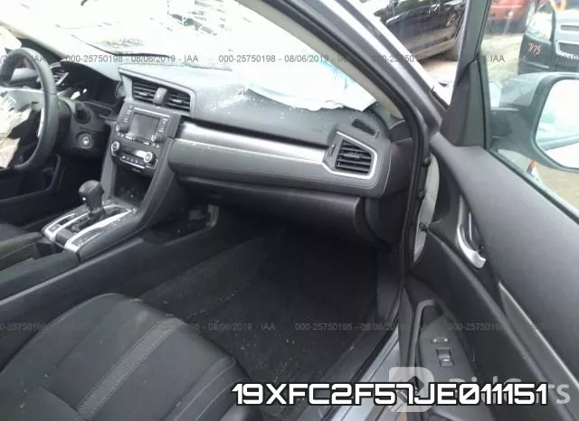 19XFC2F57JE011151 фото 6