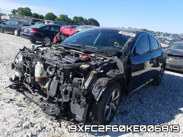 19XFC2F60KE006819 фото 3