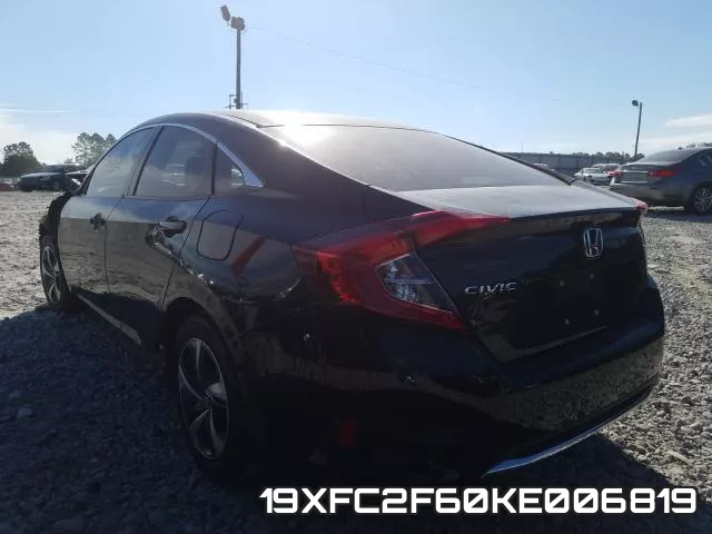 19XFC2F60KE006819 фото 4