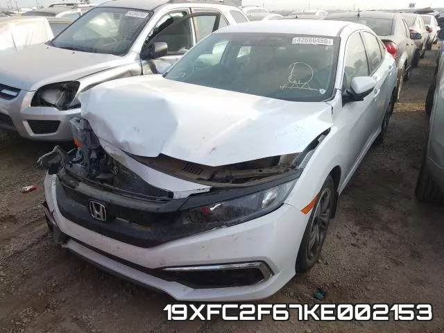 19XFC2F67KE002153 фото 3