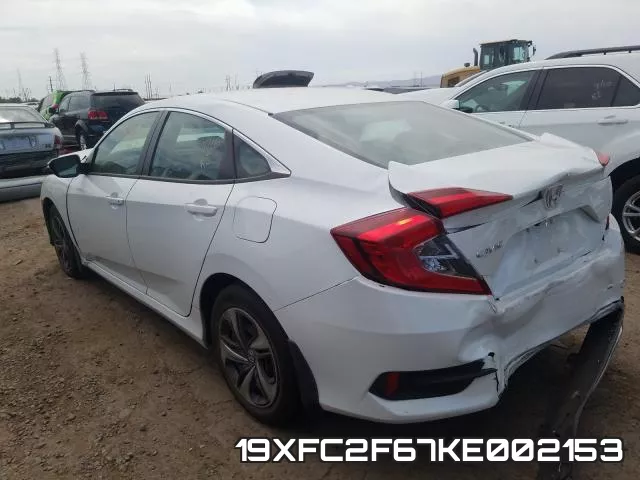 19XFC2F67KE002153 фото 4