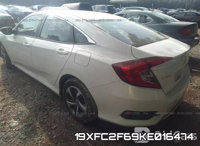 19XFC2F69KE016474 фото 4