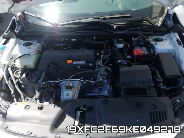 19XFC2F69KE049278 фото 8