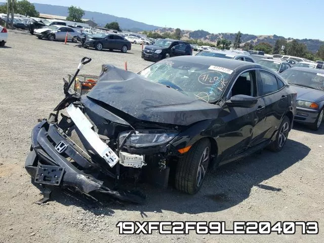 19XFC2F69LE204073 фото 3