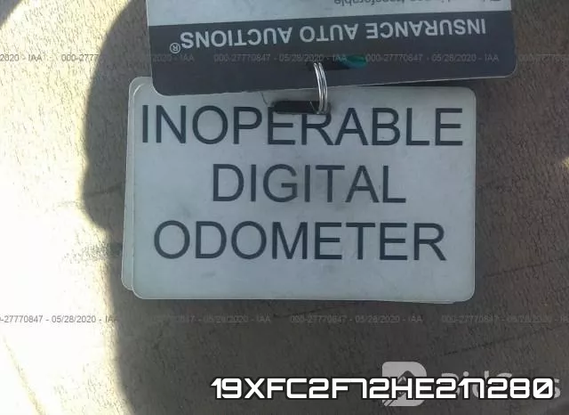 19XFC2F72HE217280 фото 8