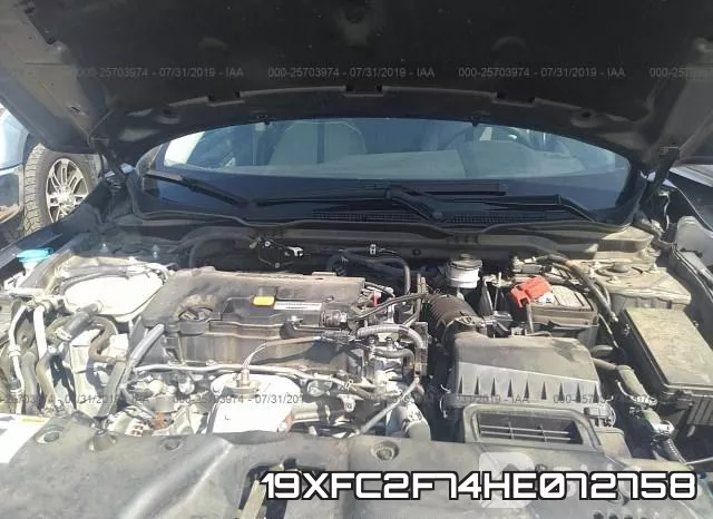 19XFC2F74HE072758 фото 2
